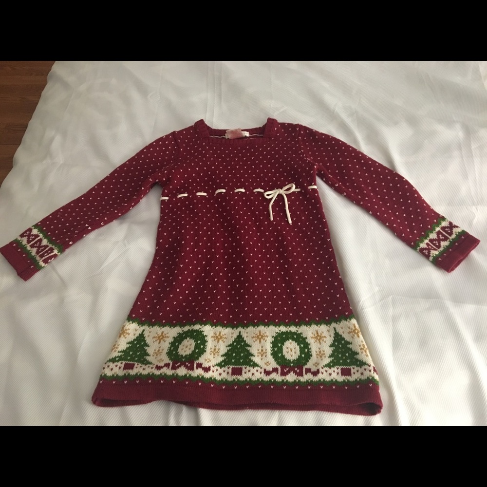 Maggie and Zoe Girls Christmas Dress